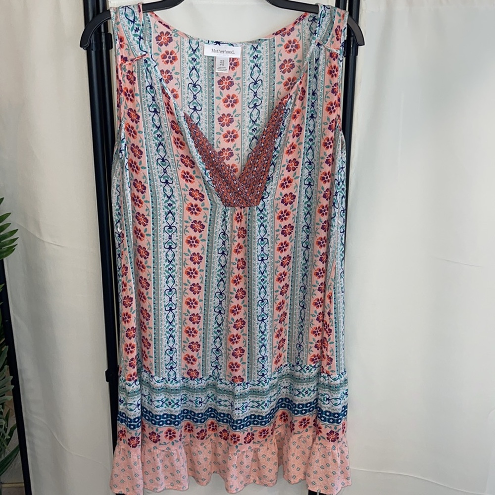 Motherhood Maternity Dress Size Medium EUC